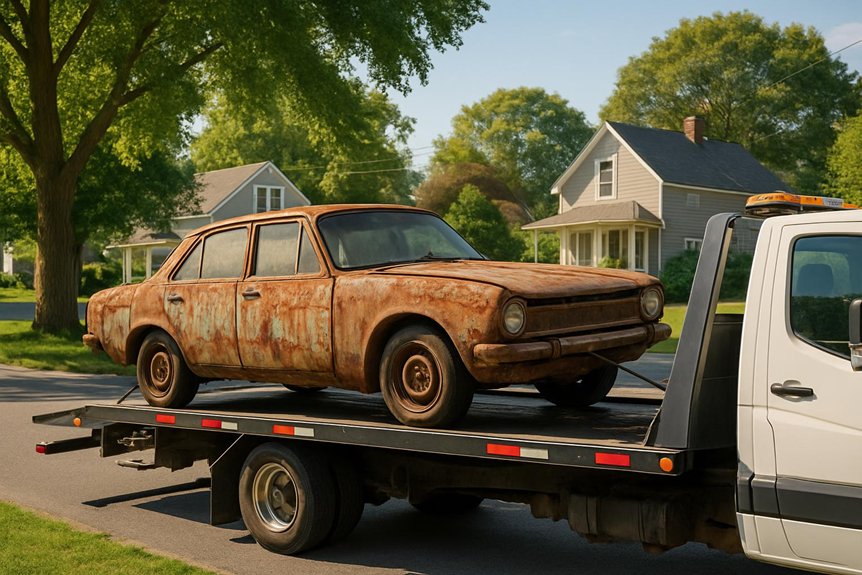 Top 5 Services Offering Cash for Junk Cars in Peconic
